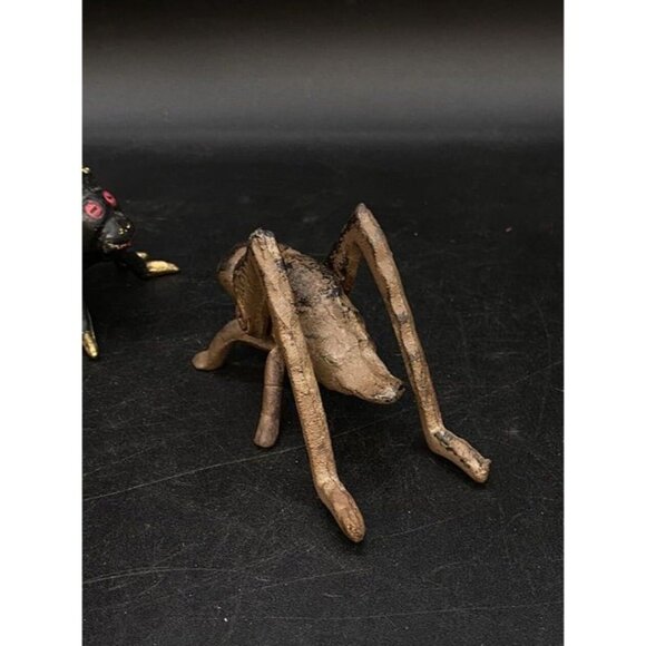 Cast Iron Metal Bee & Grasshopper Bugs Figurine Paperweight Decor Critters Lot 2 - Picture 12 of 12